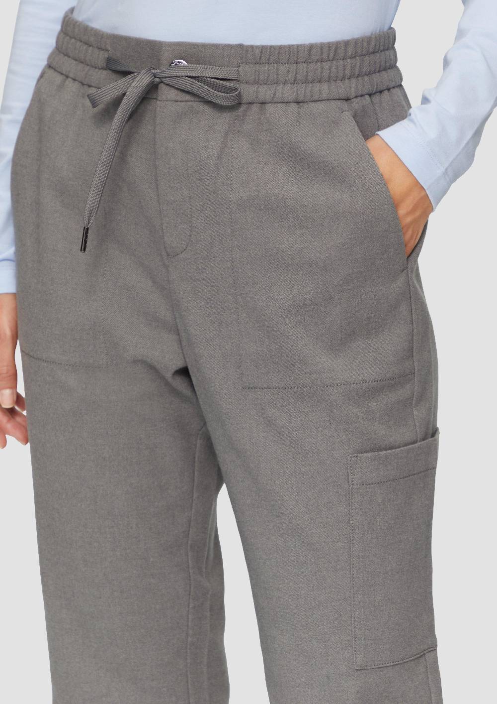 S.Oliver Weiche Relaxed-Jogpants Mit Tapered Leg