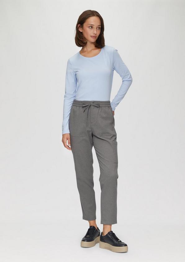 S.Oliver Weiche Relaxed-Jogpants mit Tapered Leg