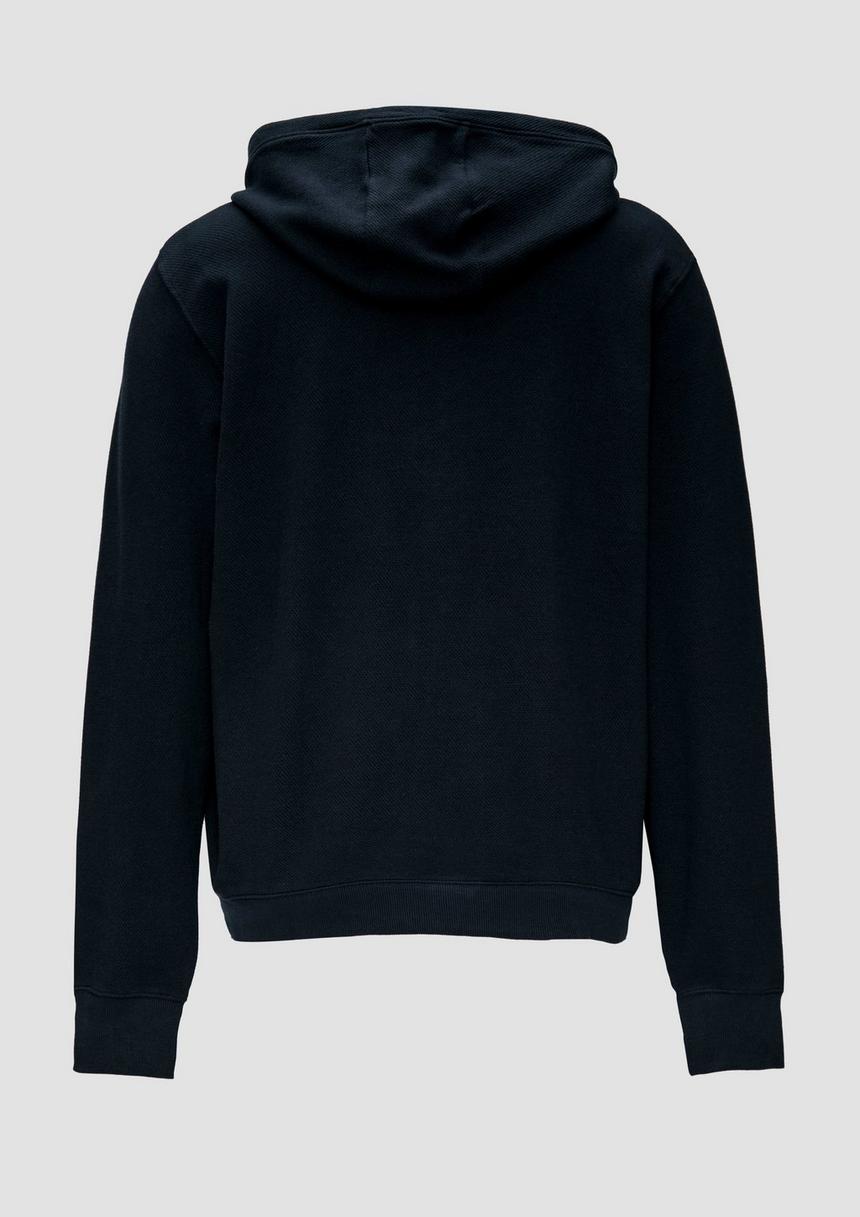 S.Oliver Weiche Sweatshirt-Jacke Mit Kapuze