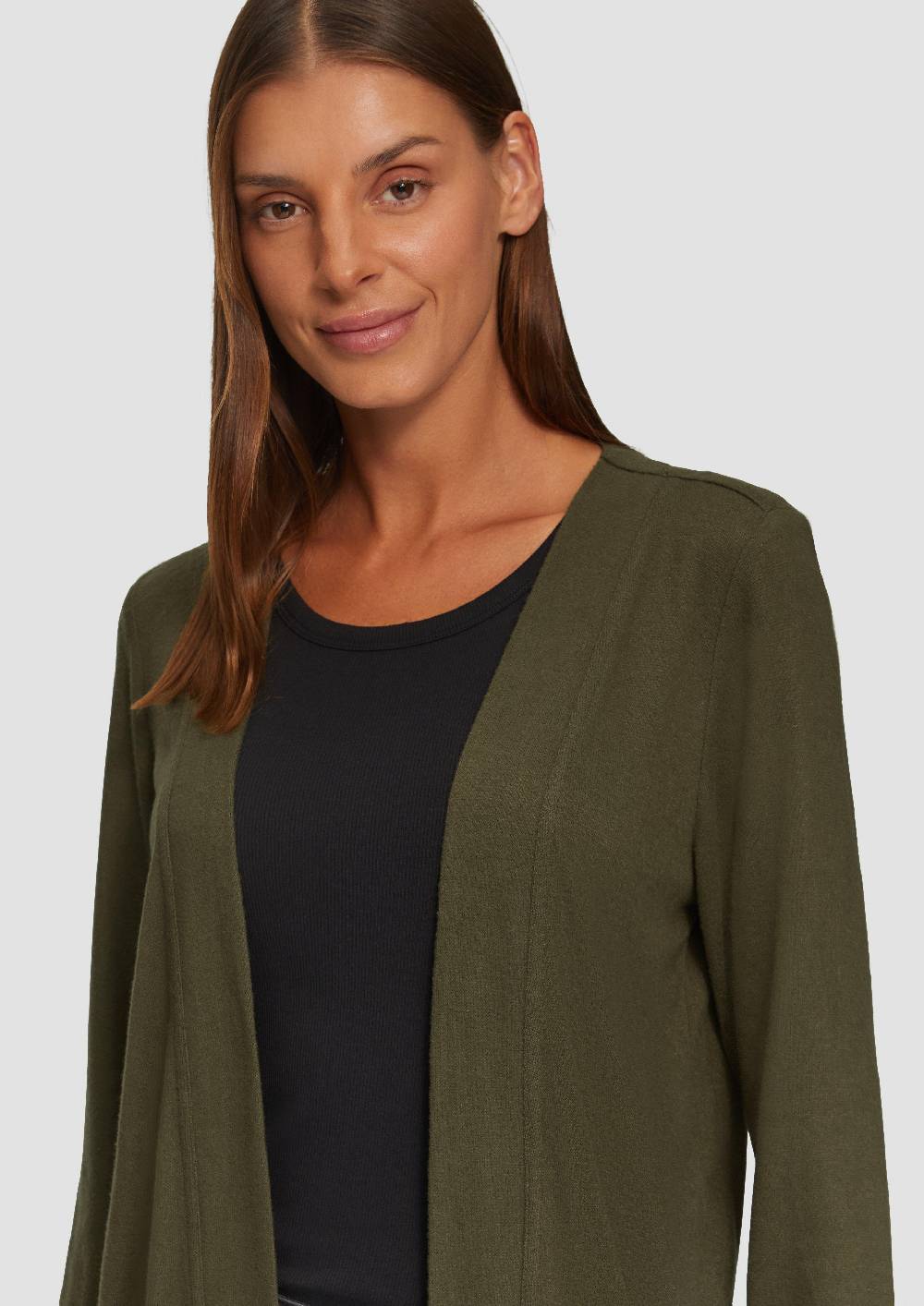 S.Oliver Weicher Cardigan Aus Jersey