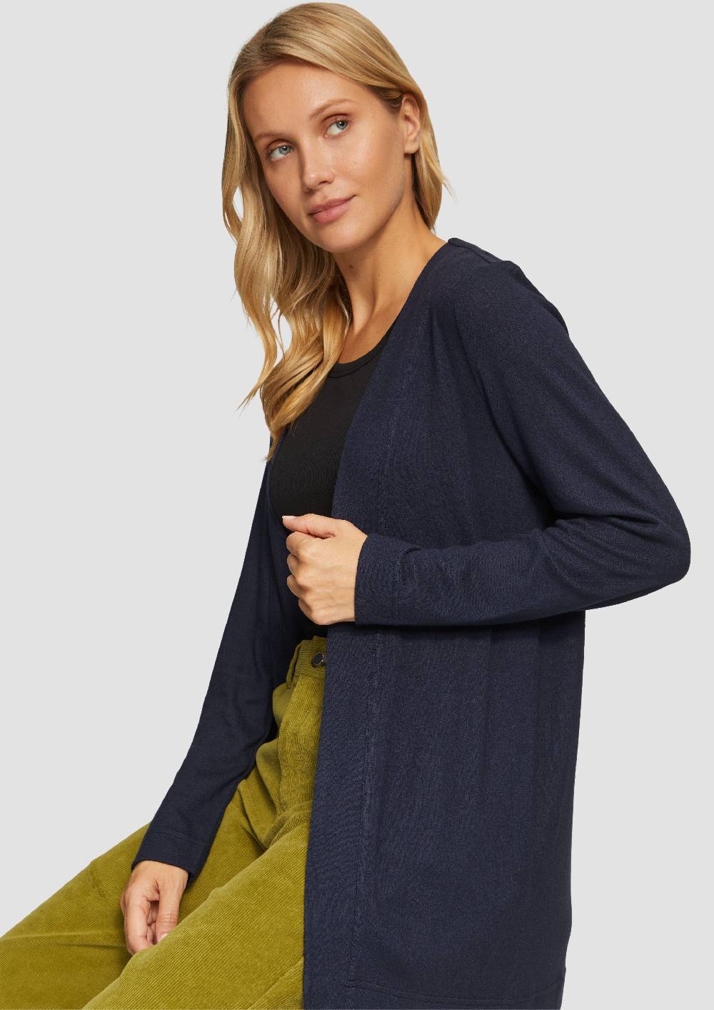 S.Oliver Weicher Cardigan Aus Jersey