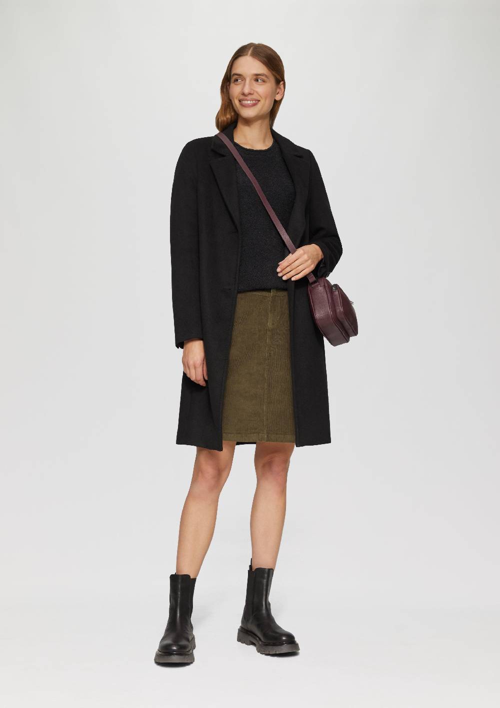 S.Oliver Weicher Strickpullover Aus Bouclé