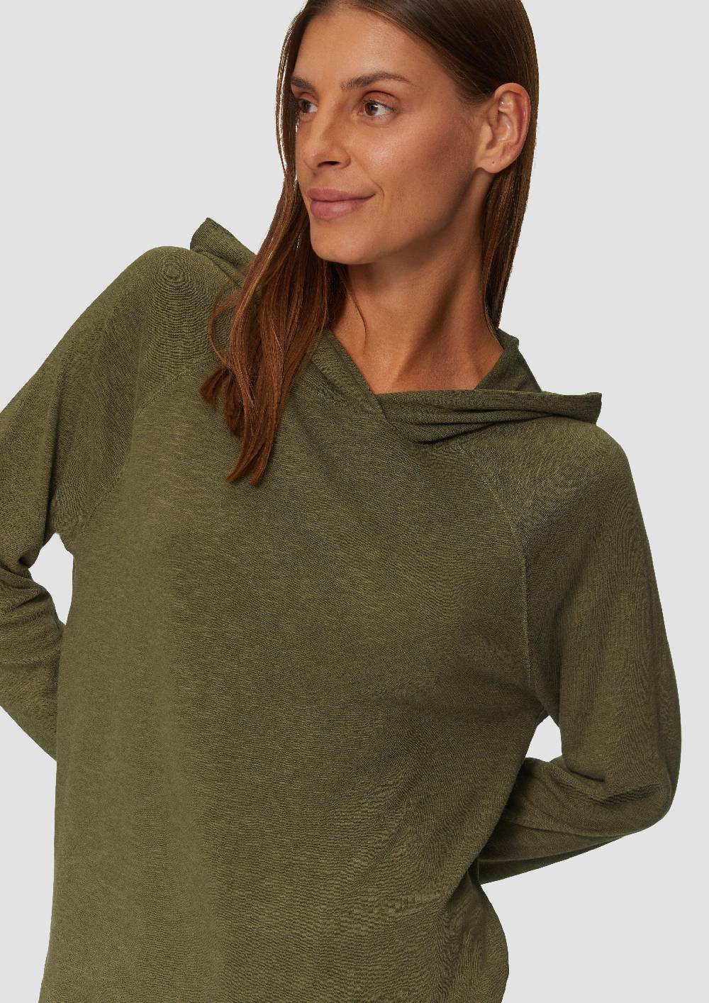 S.Oliver Weiches Jerseyshirt Mit Flammgarnstruktur