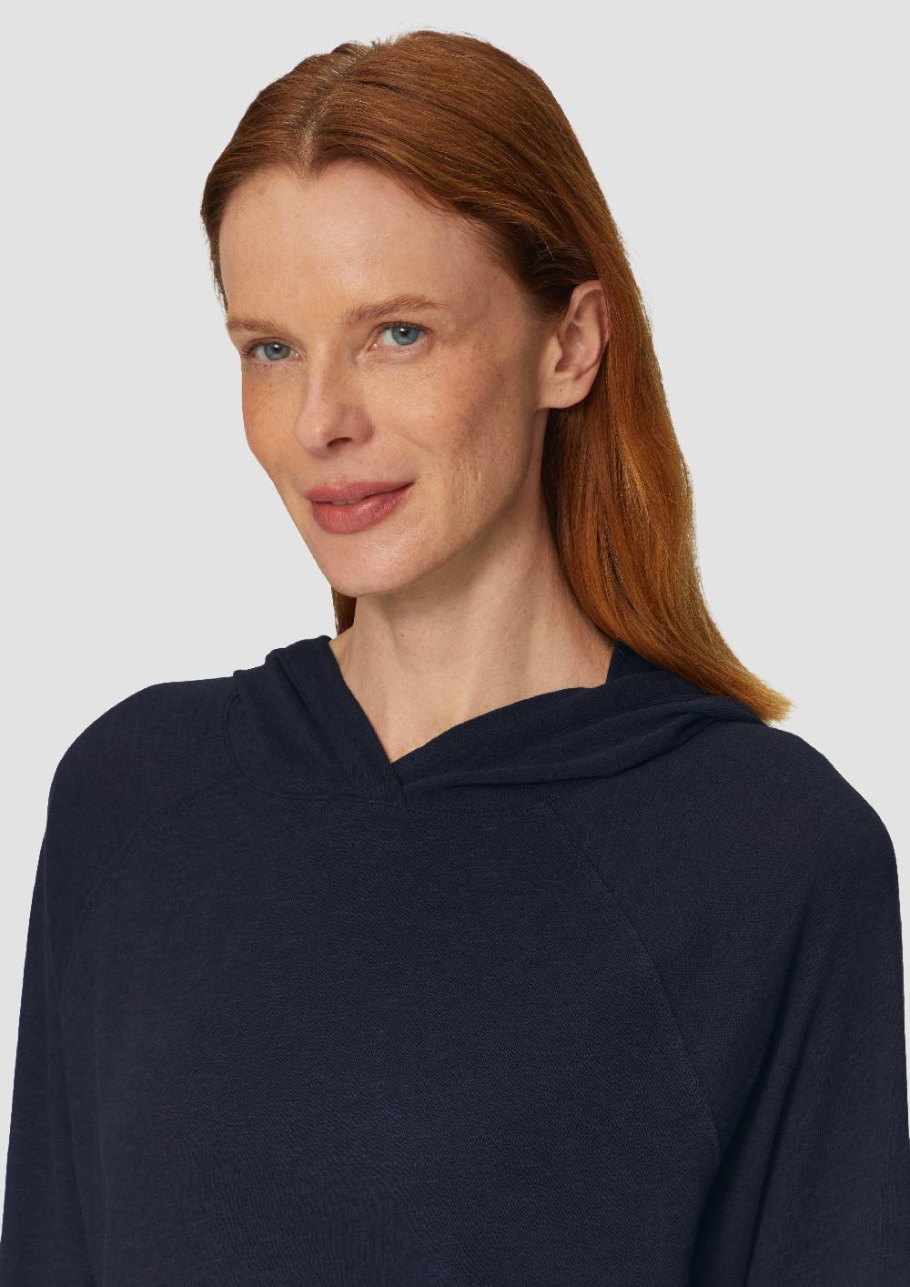 S.Oliver Weiches Jerseyshirt Mit Flammgarnstruktur