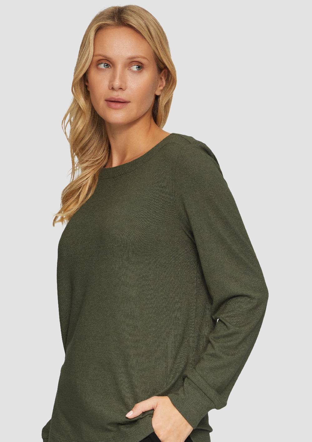 S.Oliver Weiches Longsleeve Aus Jerseystrick