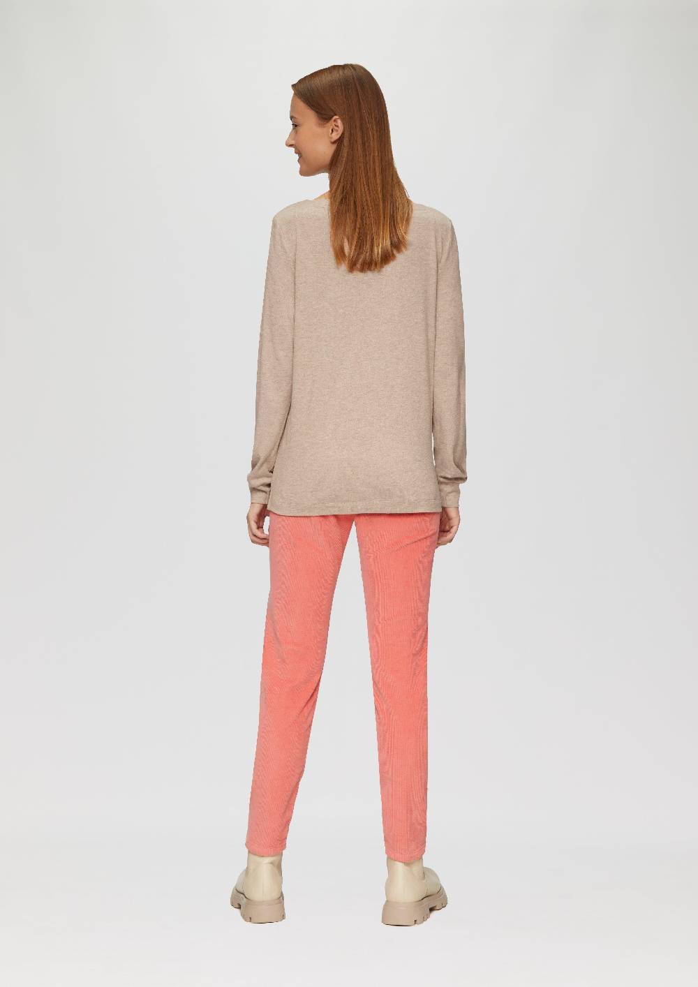 S.Oliver Weiches Longsleeve Aus Jerseystrick