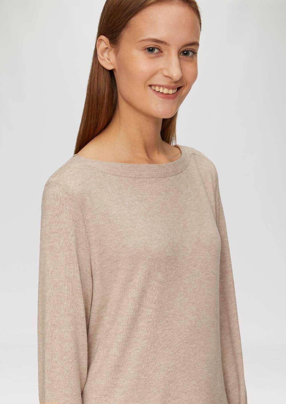 S.Oliver Weiches Longsleeve Aus Jerseystrick