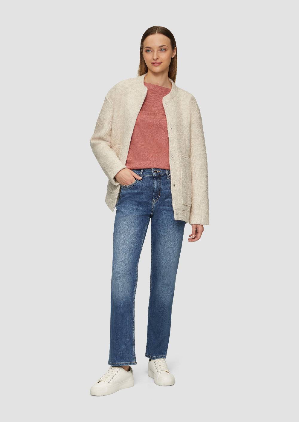 S.Oliver Weiches Longsleeve Aus Jerseystrick