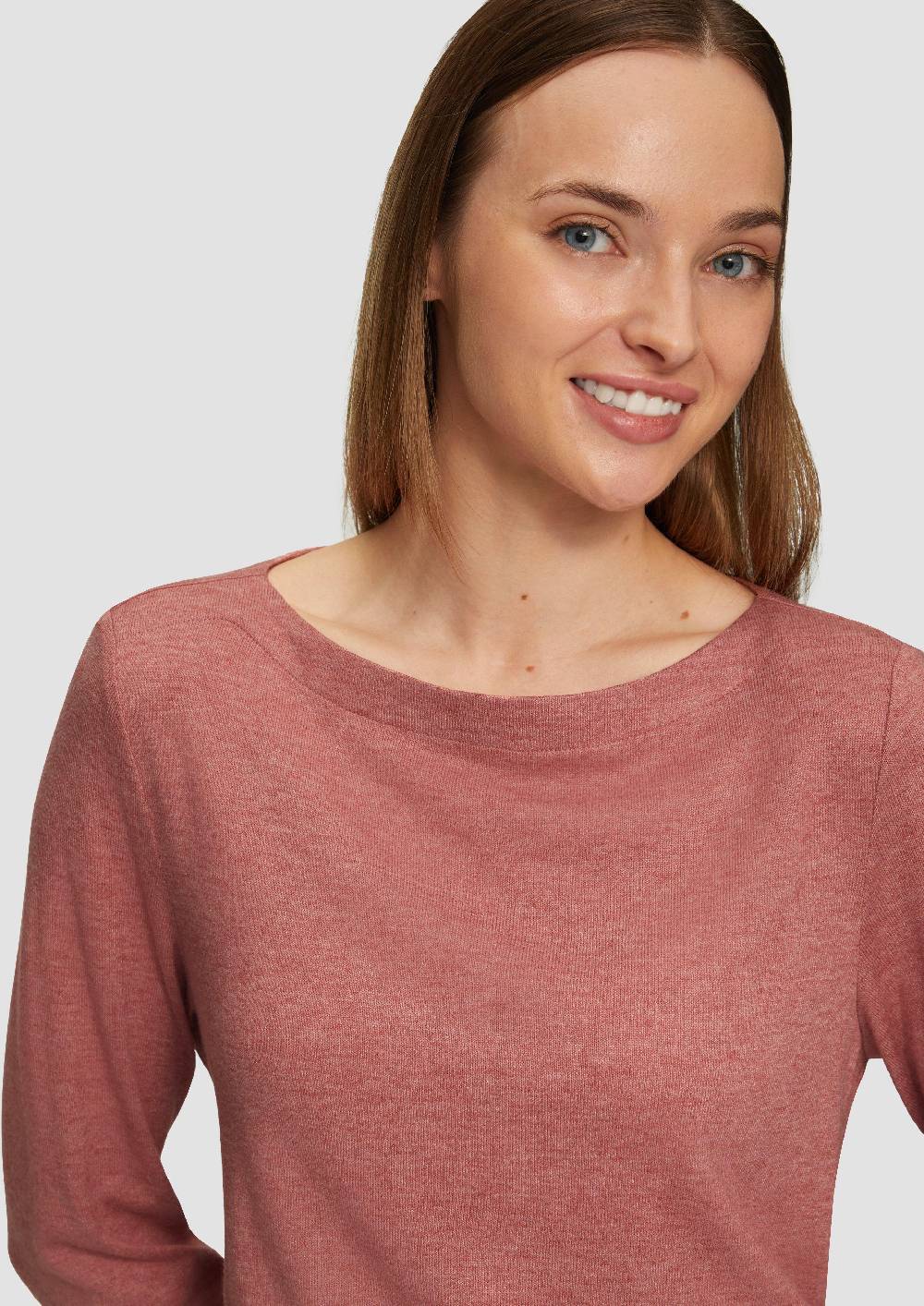 S.Oliver Weiches Longsleeve Aus Jerseystrick