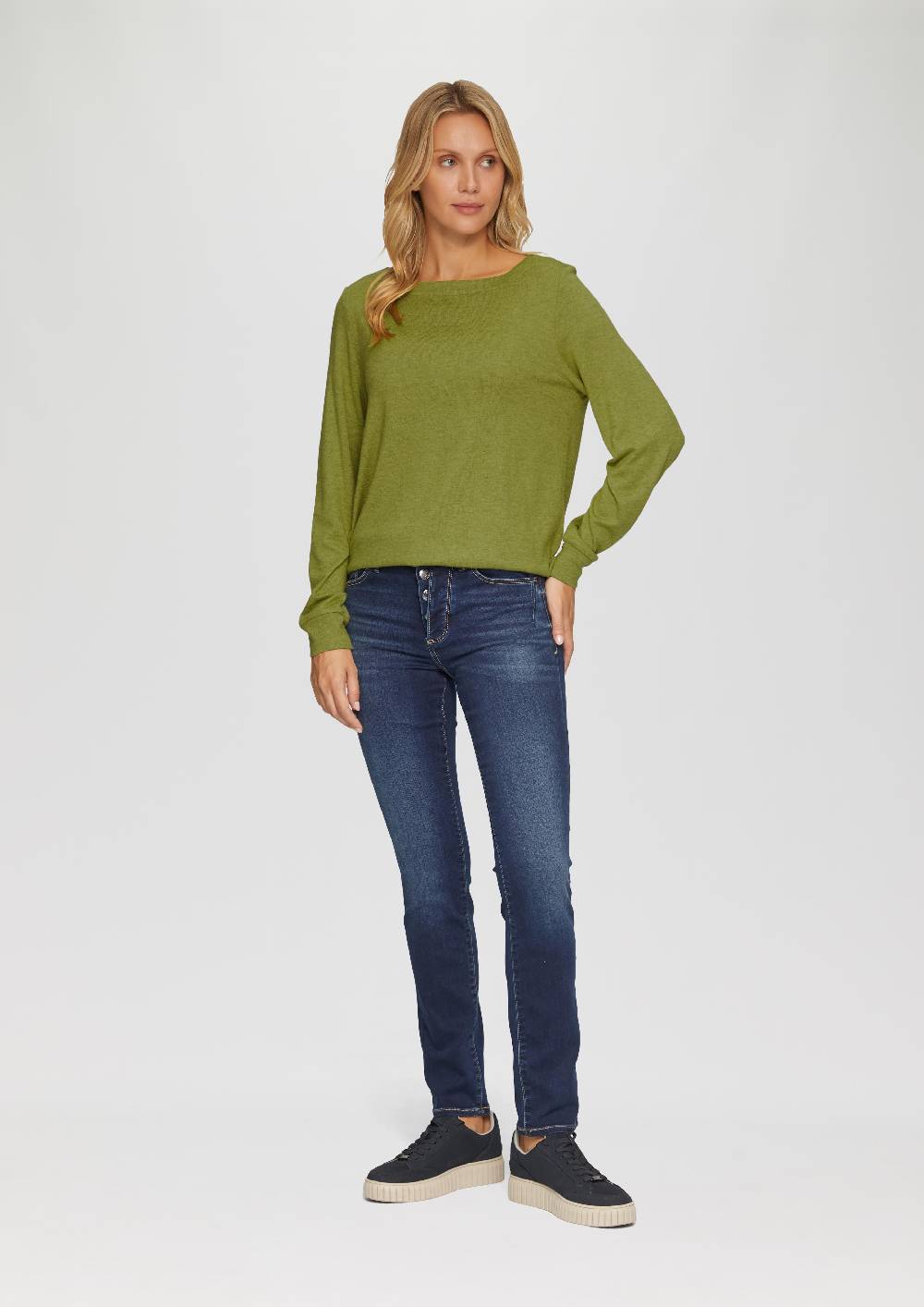 S.Oliver Weiches Longsleeve Aus Jerseystrick