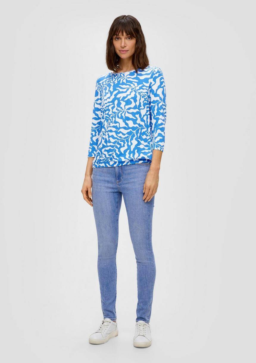 S.Oliver Weiches Shirt Mit 3/4-Arm
