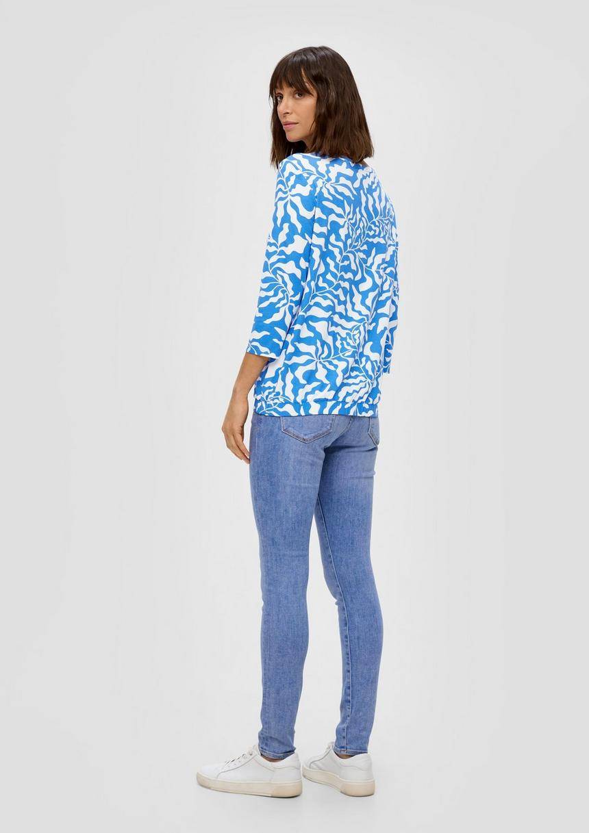 S.Oliver Weiches Shirt Mit 3/4-Arm