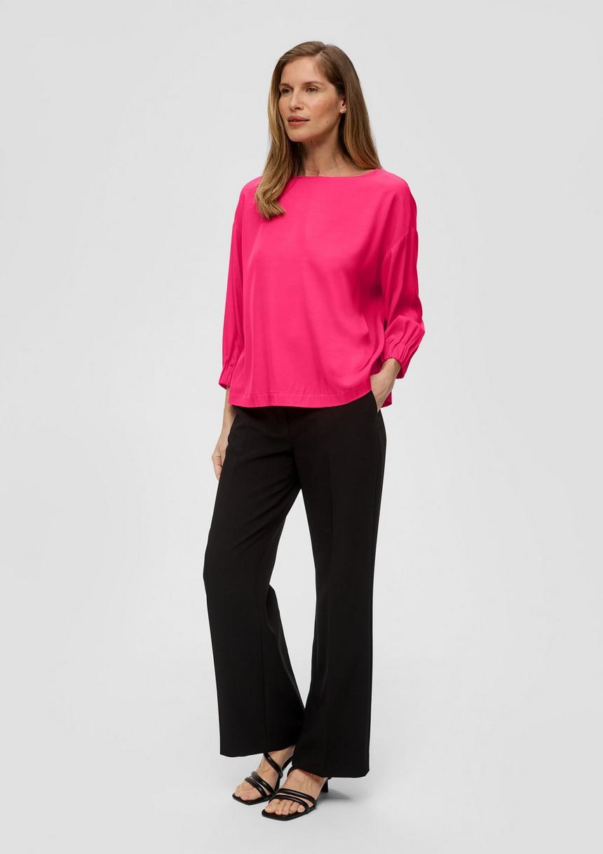 S.Oliver Weite Bluse Aus Twill