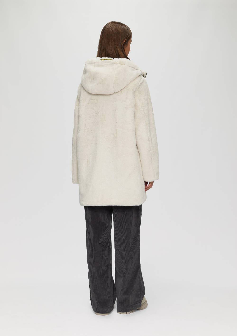 S.Oliver Wendbarer Parka Mit Kunstfell