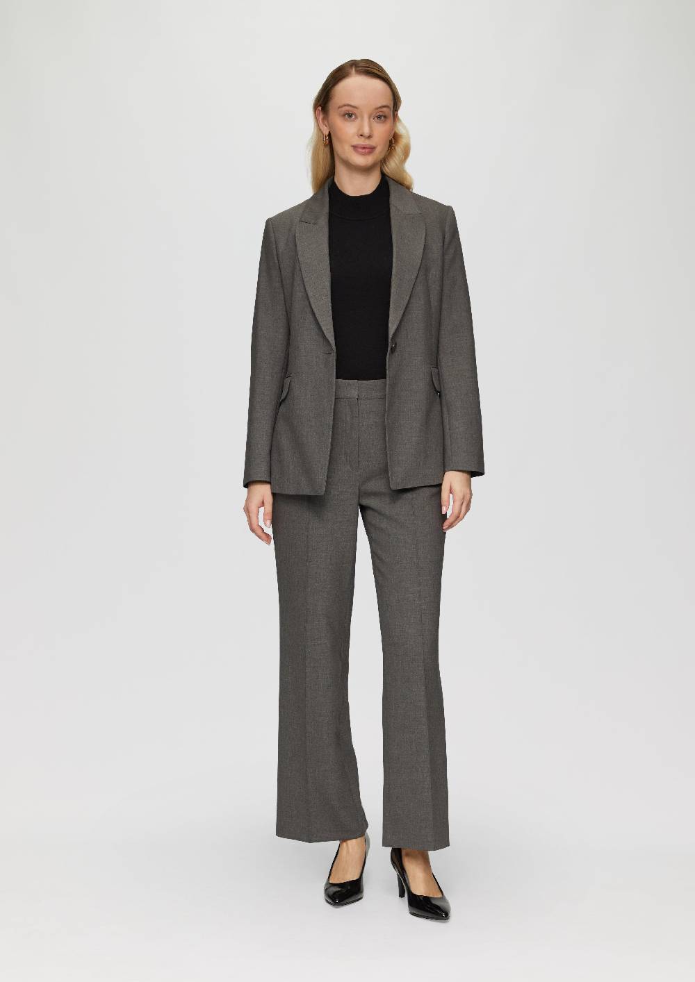 S.Oliver Wide-Leg-Hose Aus Viskosemix