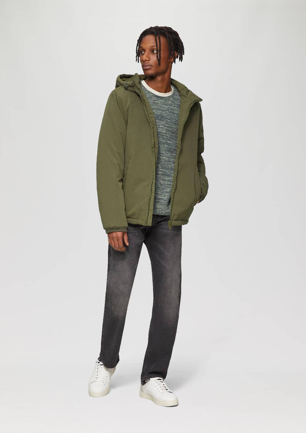 S.Oliver Winterjacke Mit Kapuze