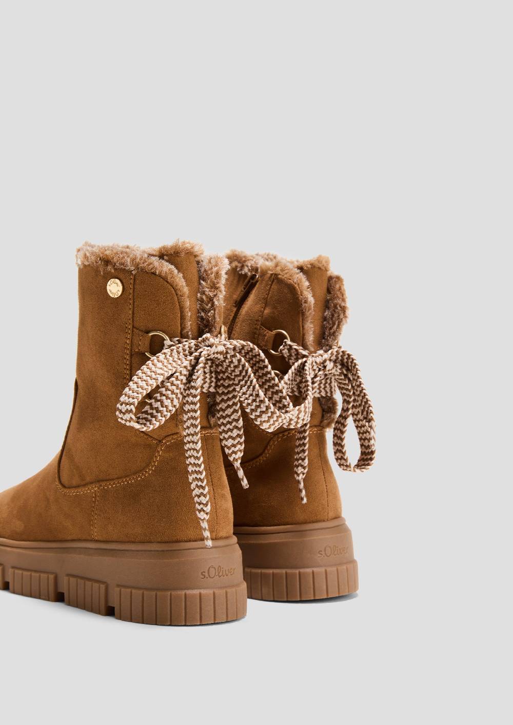 S.Oliver Winterstiefel Mit Kunstfellfutter