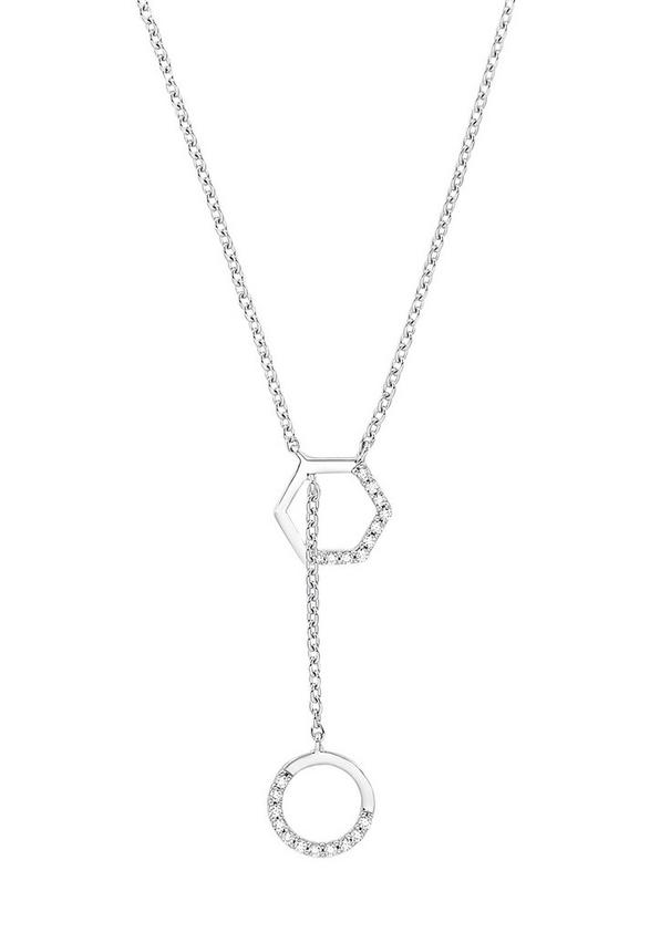 S.Oliver Y-Halskette aus Silber