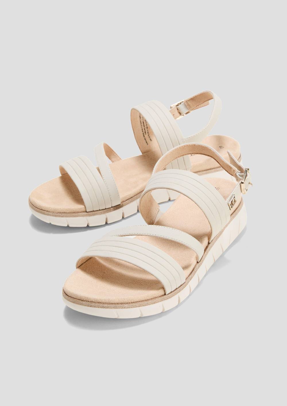 S.Oliver Sandalen Mit Riemen Und Profilierter Sohle