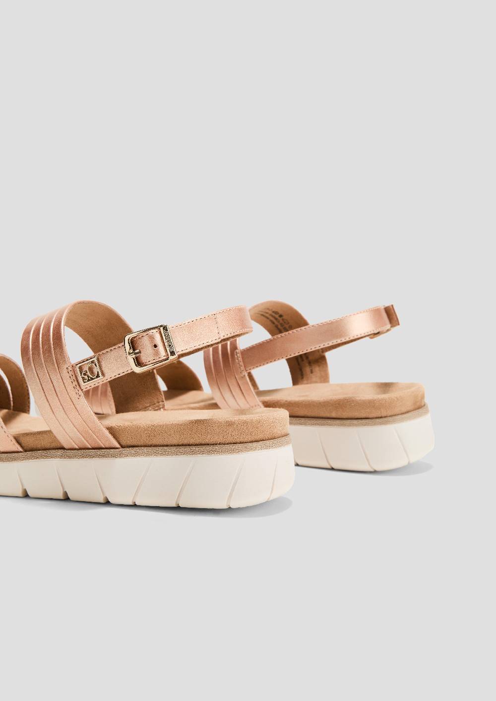 S.Oliver Sandalen Mit Riemen Und Profilierter Sohle