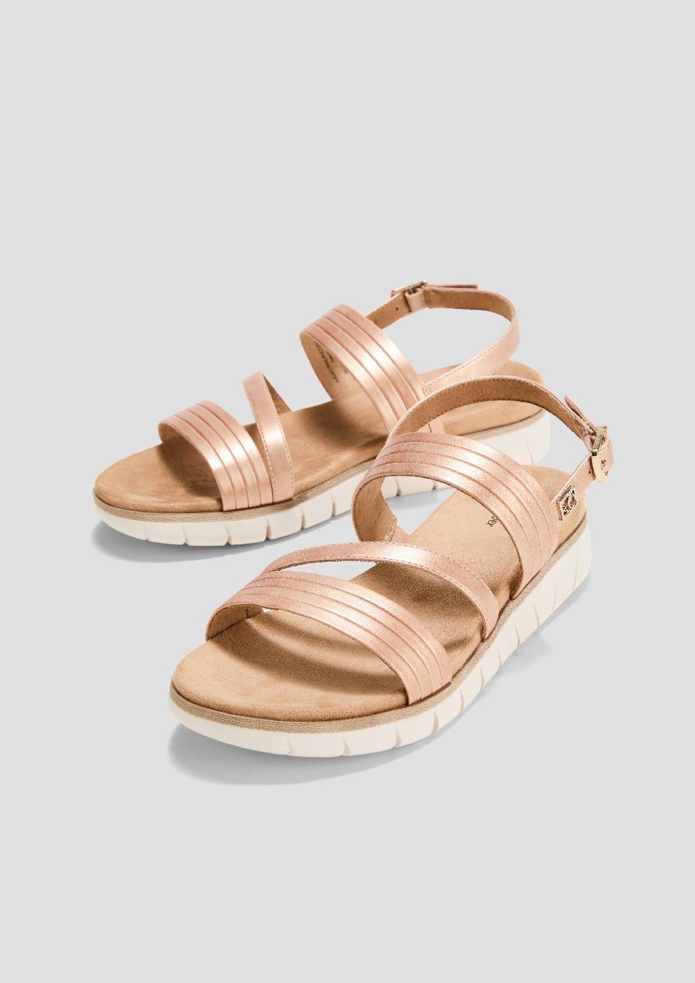 S.Oliver Sandalen Mit Riemen Und Profilierter Sohle