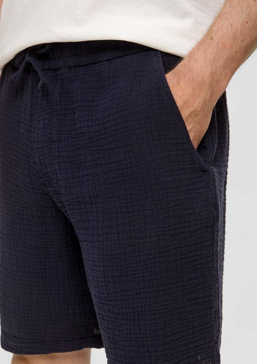 S.Oliver Shorts Aus Baumwoll-Stretch Mit Paspeltaschen