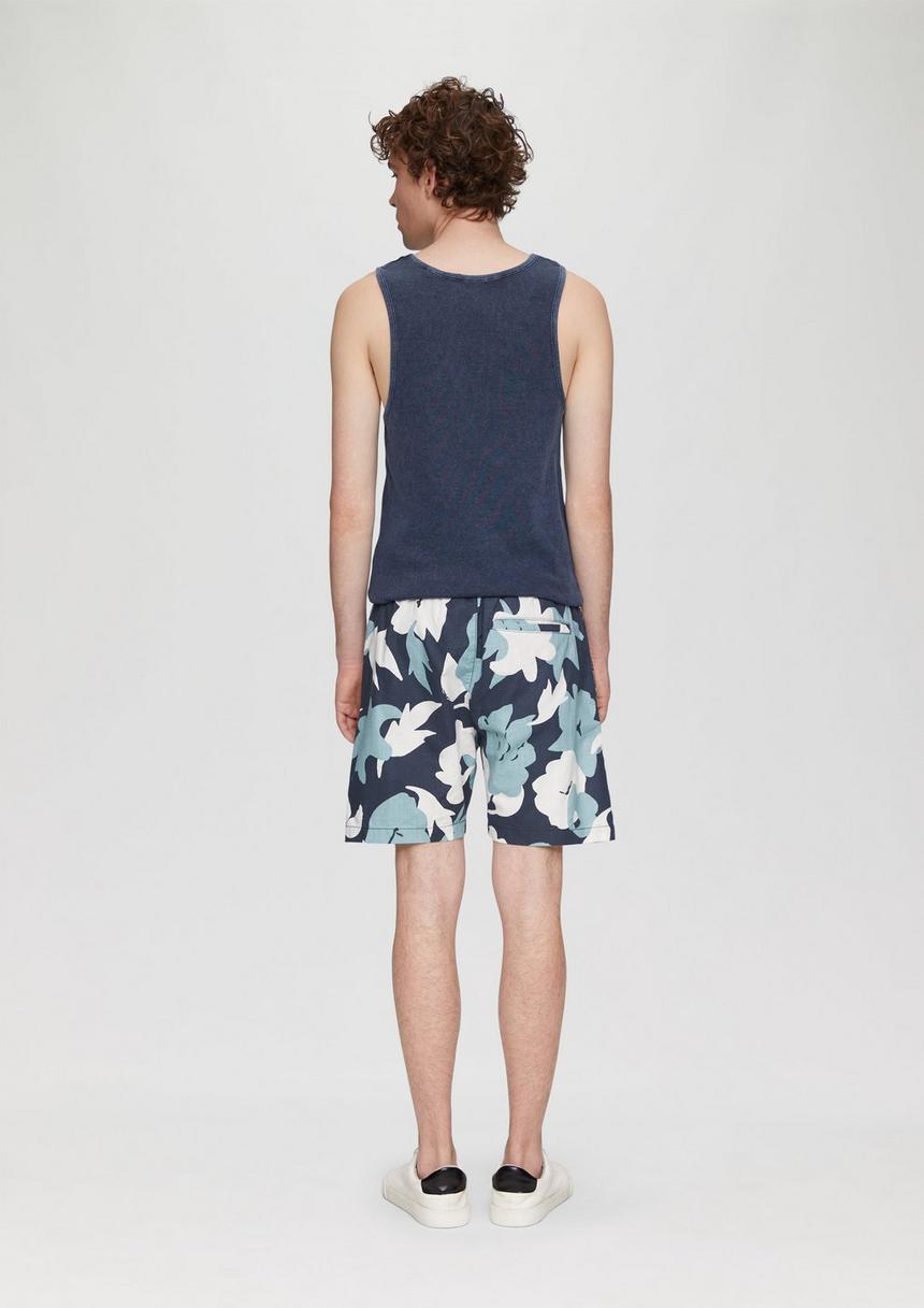 S.Oliver Shorts Mit All-over-Print Und Elastischem Bund
