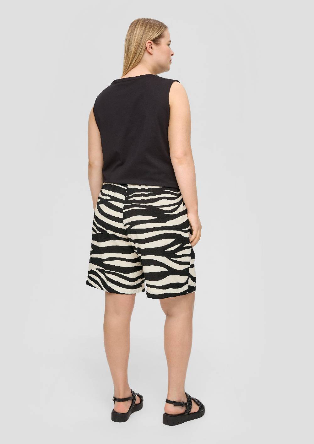 S.Oliver Shorts Mit Eingrifftaschen Und Elastischem Bund