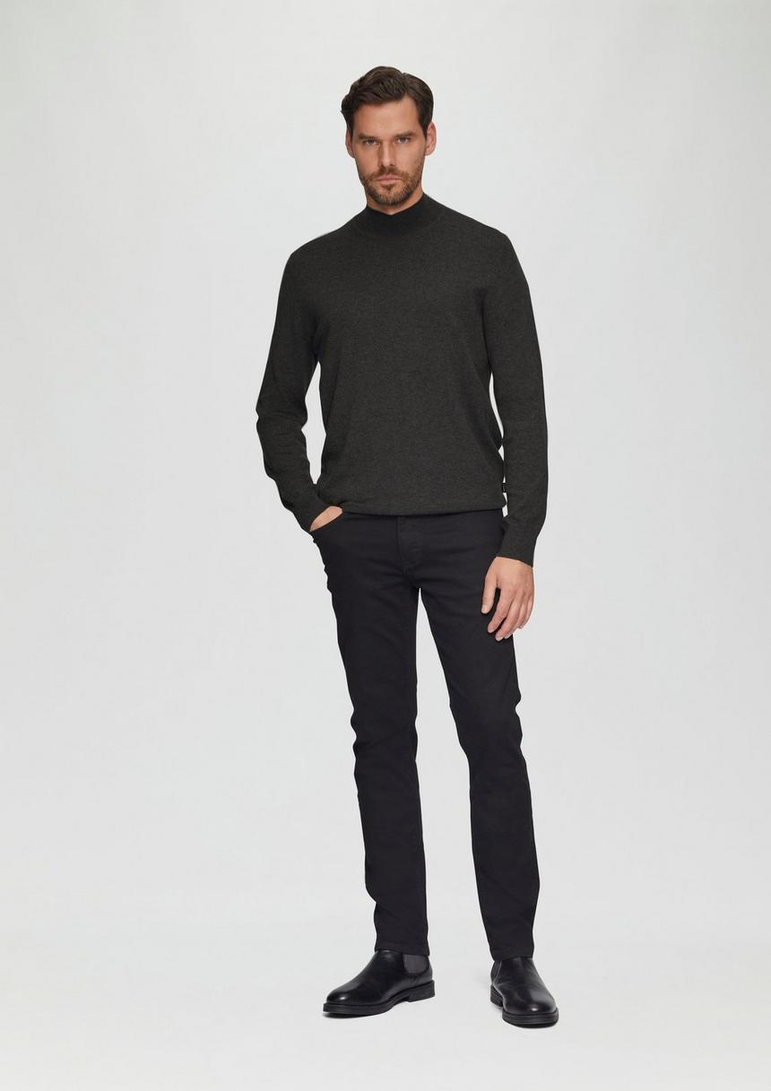 S.Oliver Softer Turtleneckpullover Aus Baumwoll-Merino-Mix