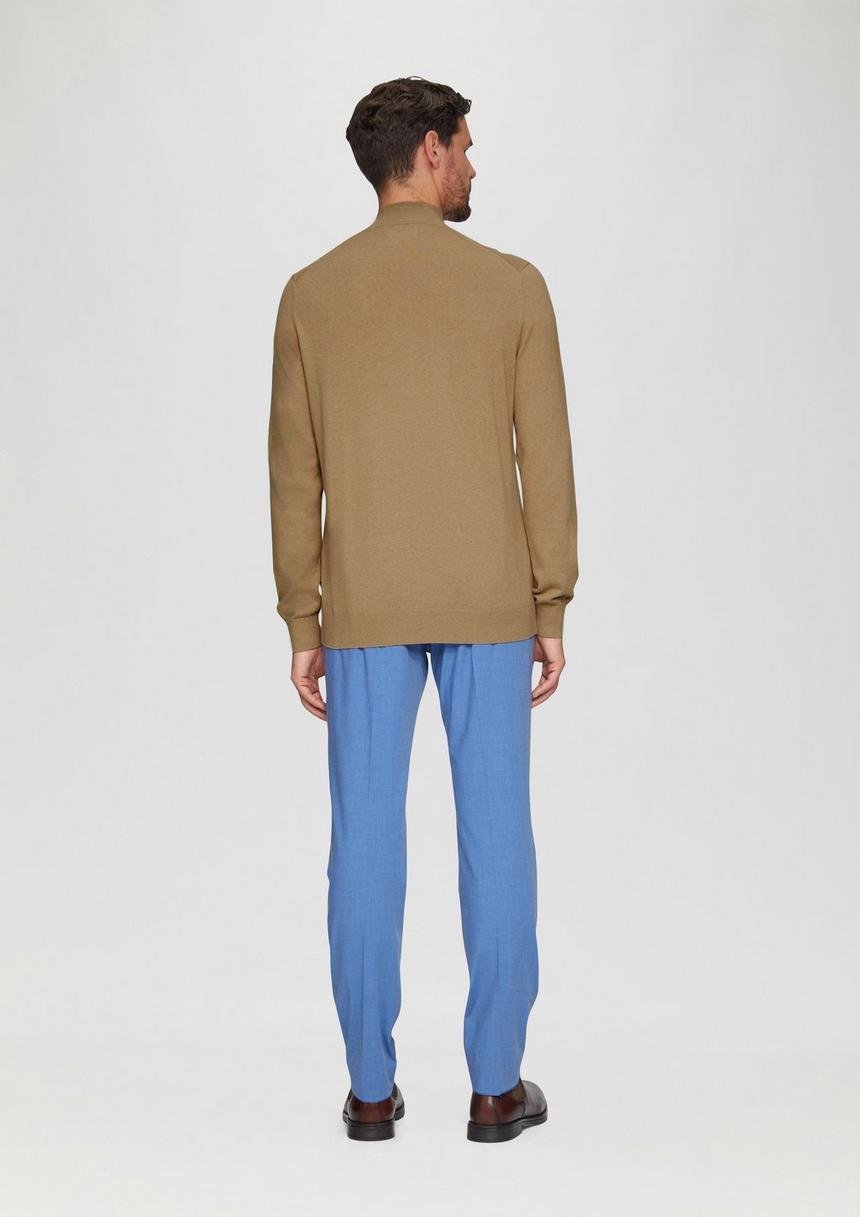 S.Oliver Softer Turtleneckpullover Aus Baumwoll-Merino-Mix