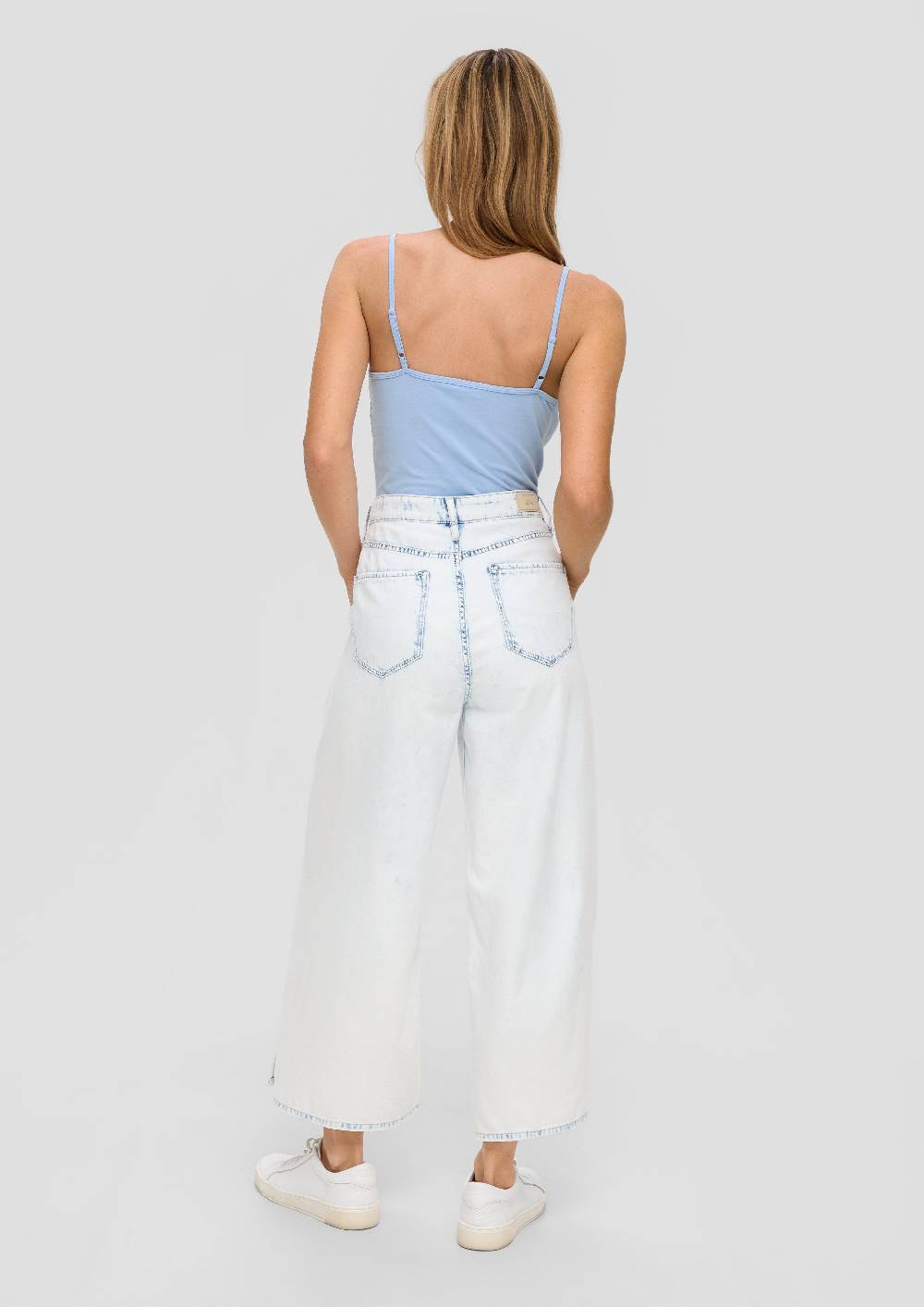 S.Oliver Spaghettiträger-Top Aus Baumwollstretch Im Slim Fit