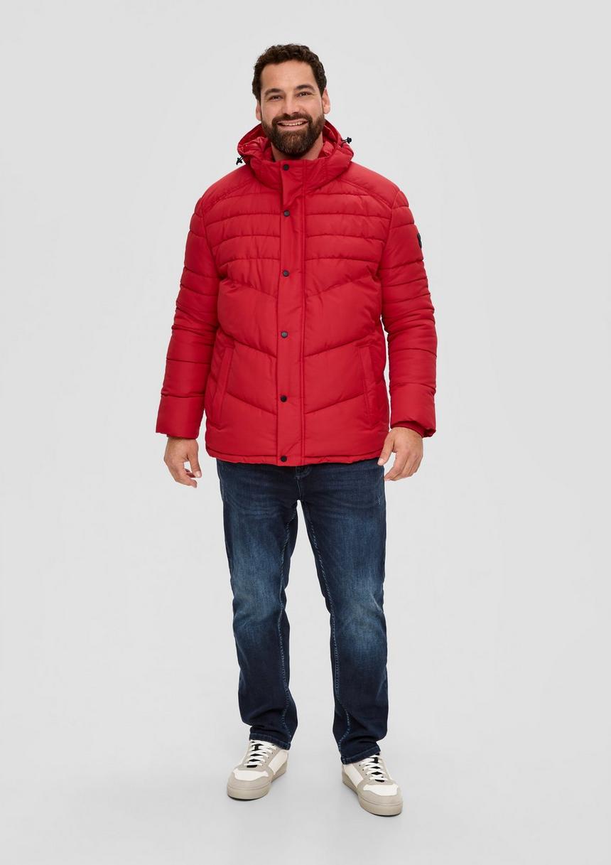 S.Oliver Sportive Steppjacke In Strukturierter Qualität