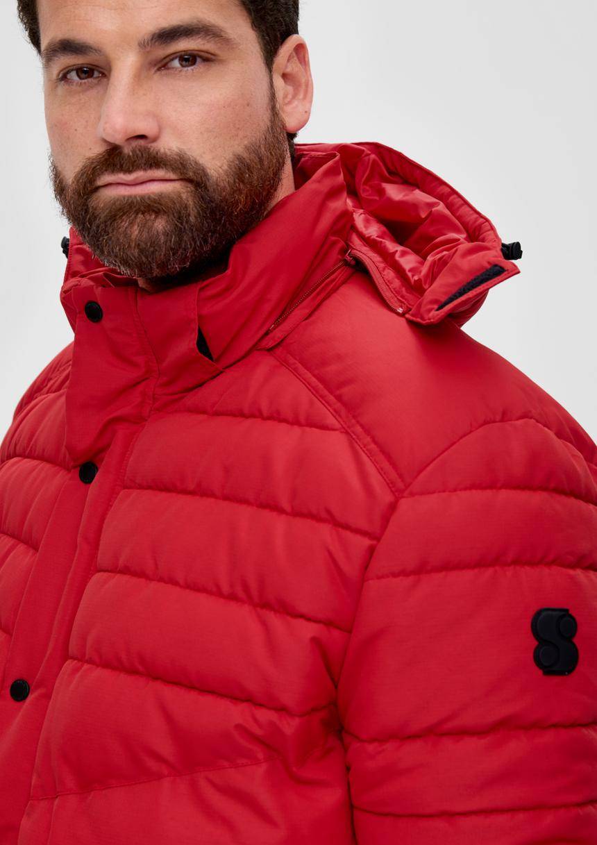 S.Oliver Sportive Steppjacke In Strukturierter Qualität