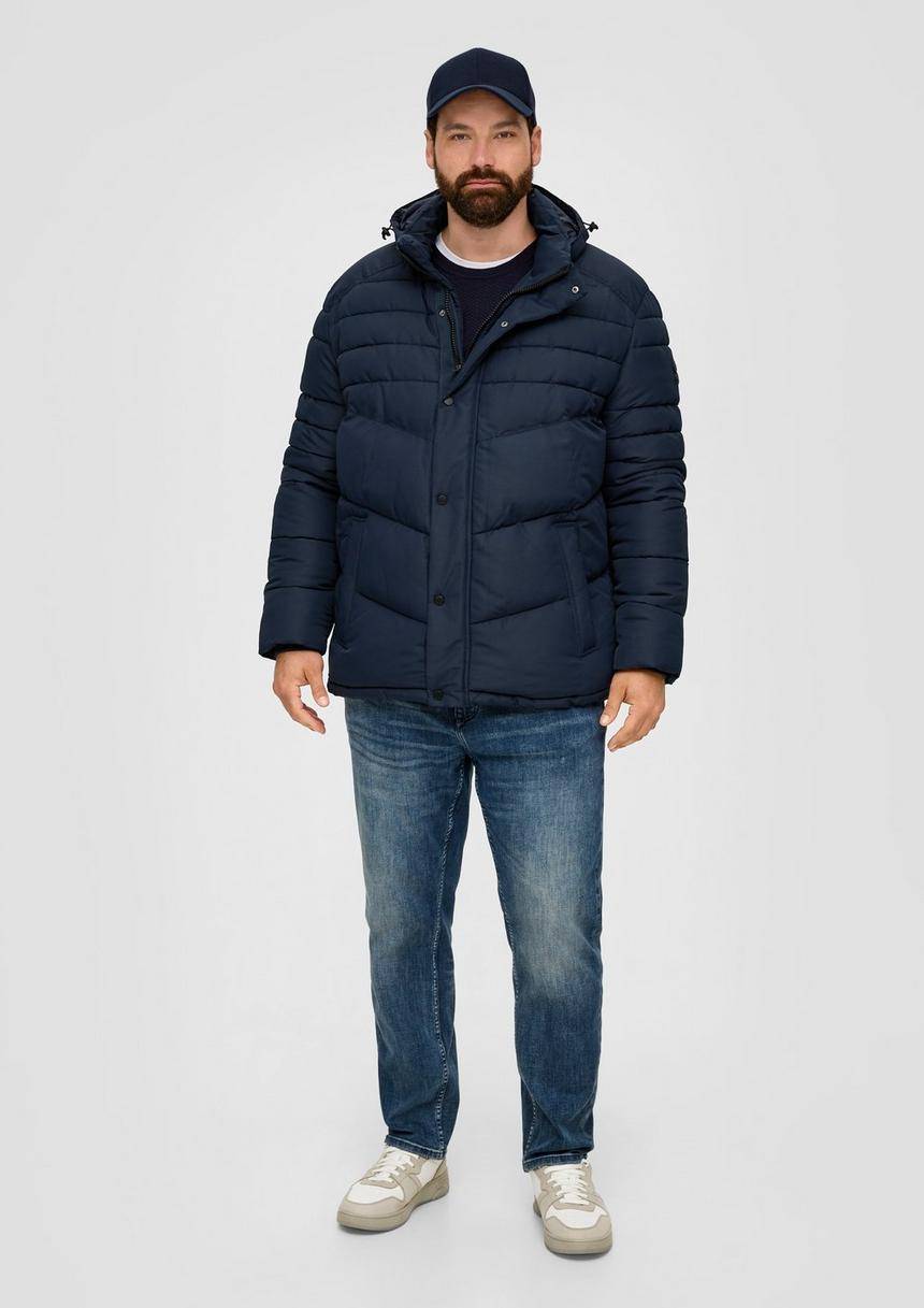S.Oliver Sportive Steppjacke In Strukturierter Qualität