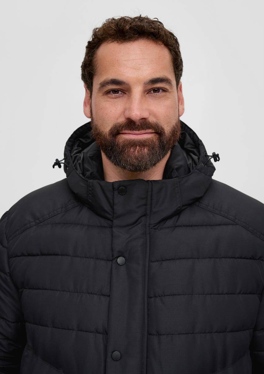 S.Oliver Sportive Steppjacke In Strukturierter Qualität