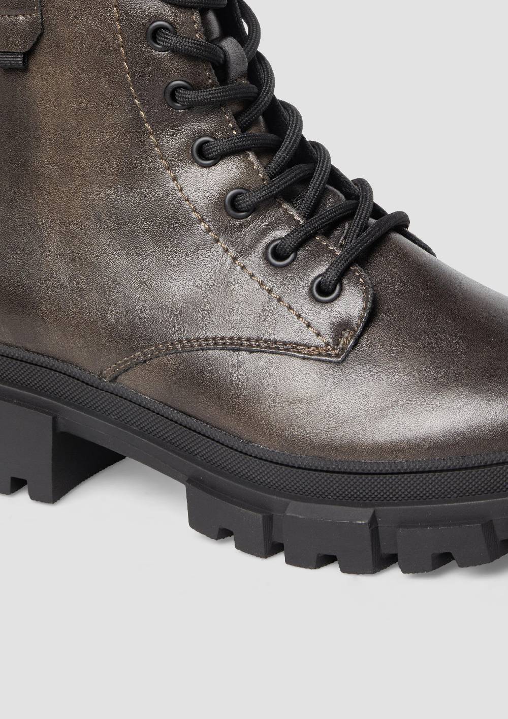 S.Oliver Stiefeletten Mit Schnürung Und Reißverschluss