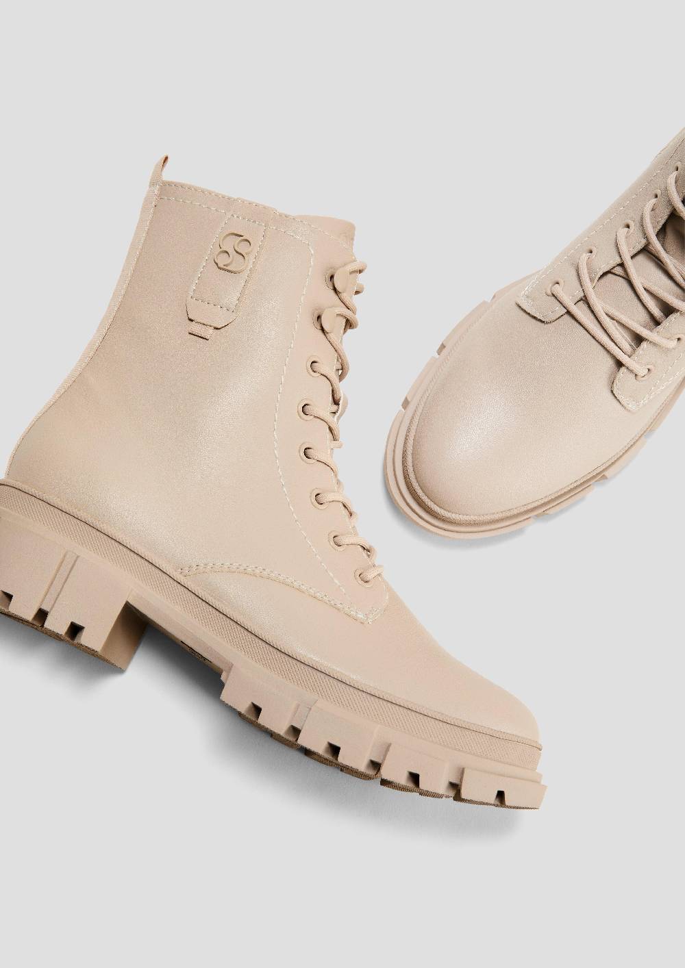 S.Oliver Stiefeletten Mit Schnürung Und Reißverschluss