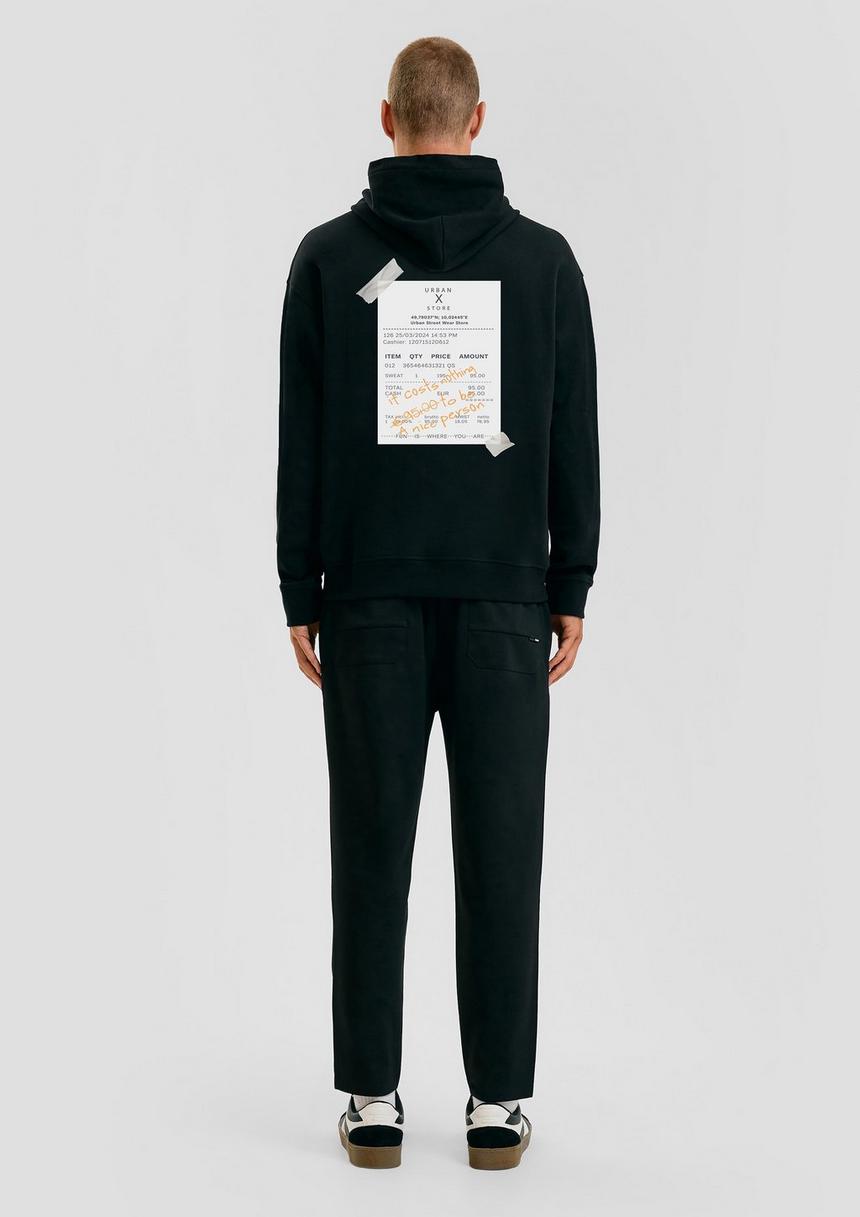 S.Oliver STREETS Kapsel Sweatshirt Aus Schwerer Baumwolle Mit Front- Und Rückenprint