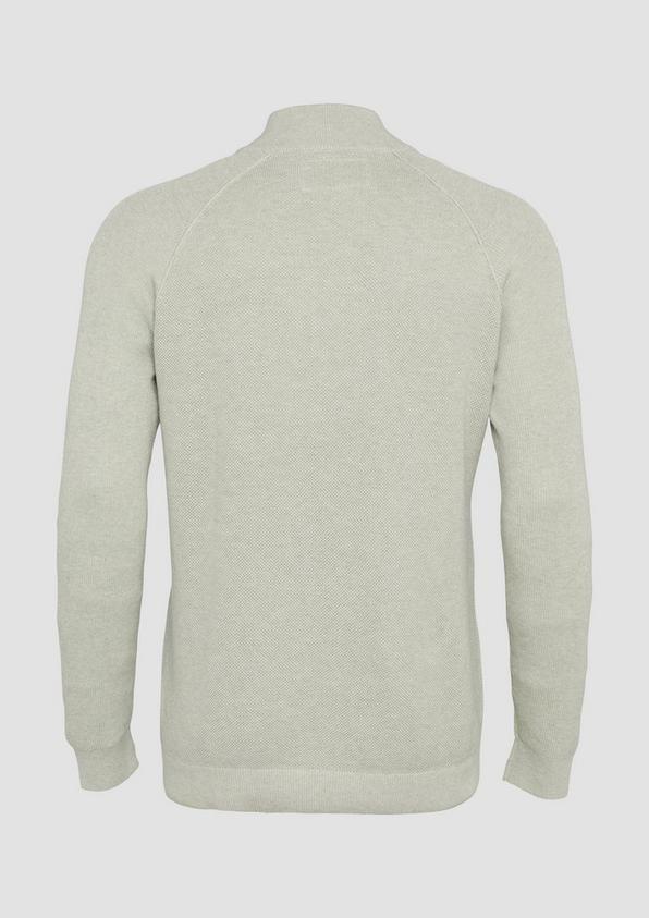 S.Oliver Strickpullover mit hochgeschlossenem Kragen