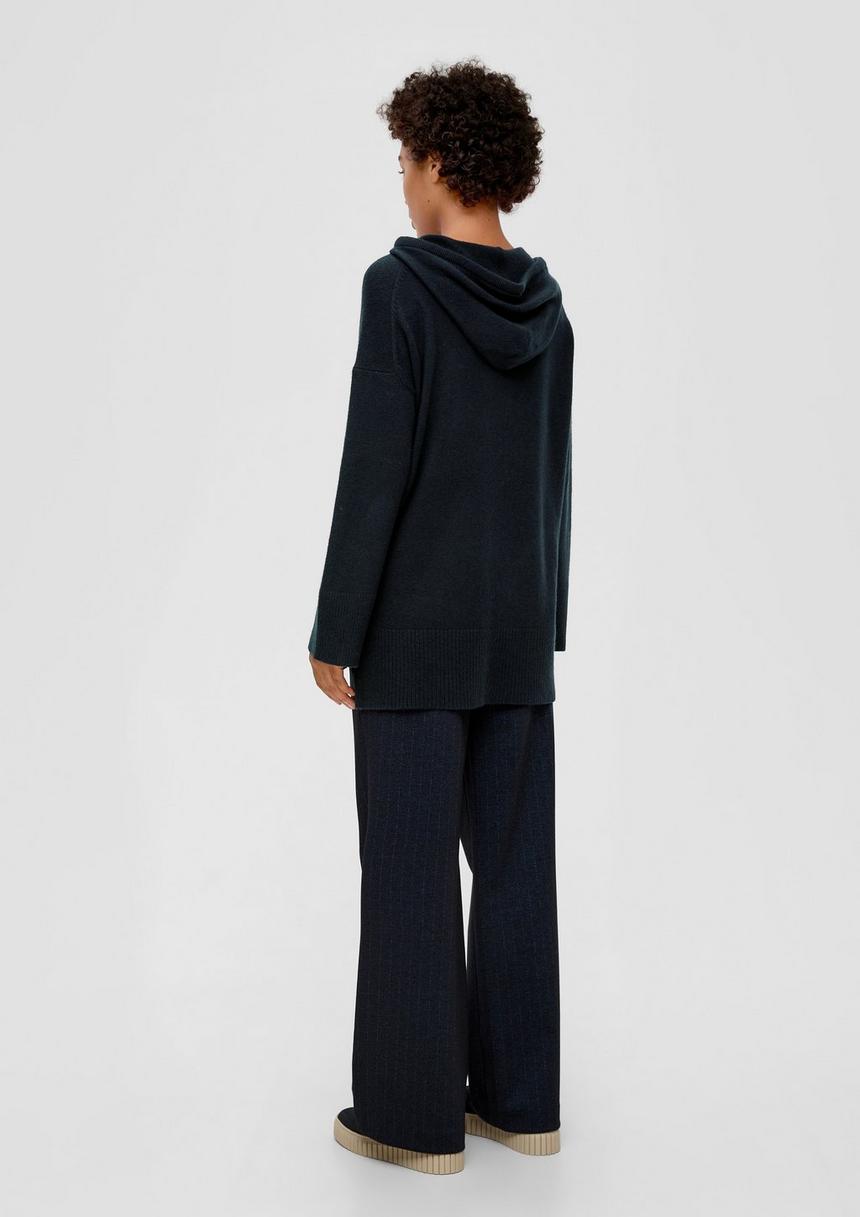 S.Oliver Strickpullover Mit Verlängertem Rückensaum