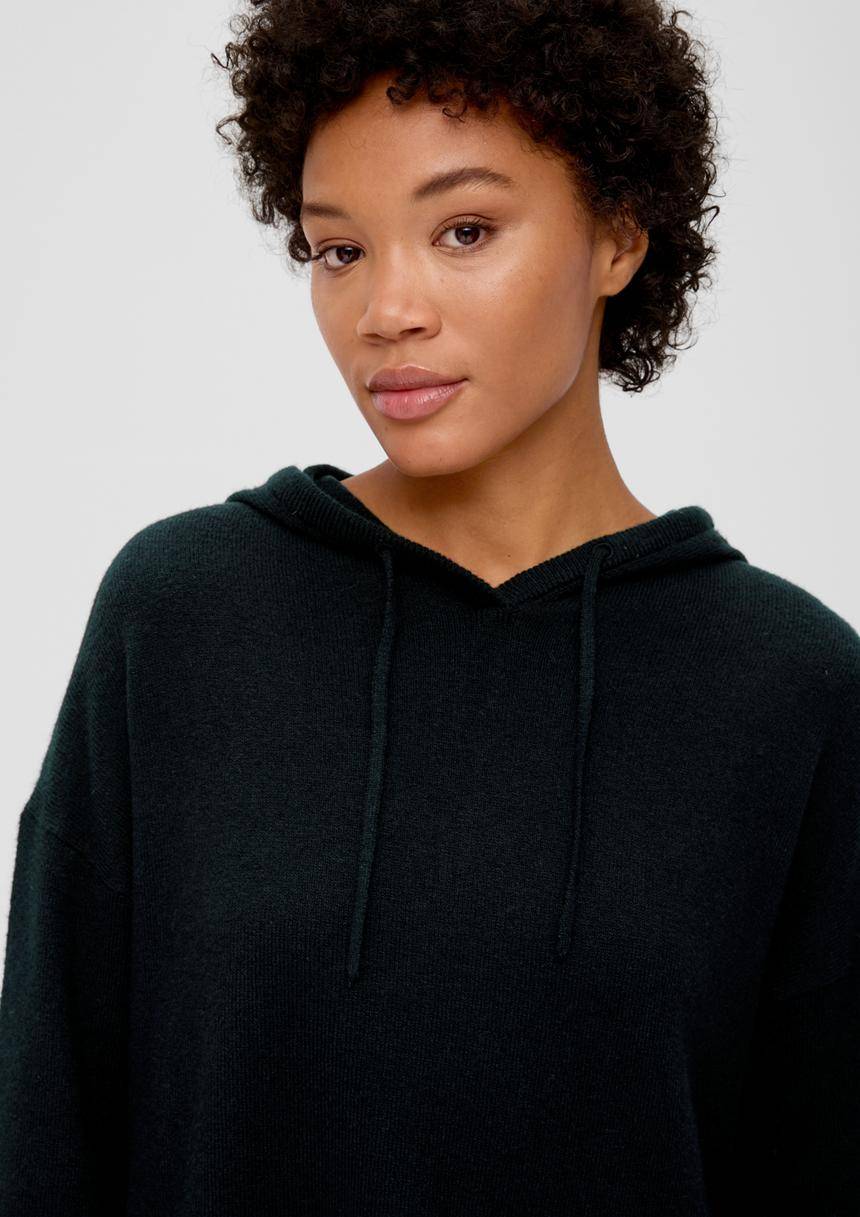 S.Oliver Strickpullover Mit Verlängertem Rückensaum