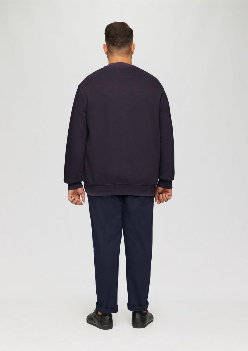 S.Oliver Sweatshirt Aus Baumwollmix Mit Logo-Detail