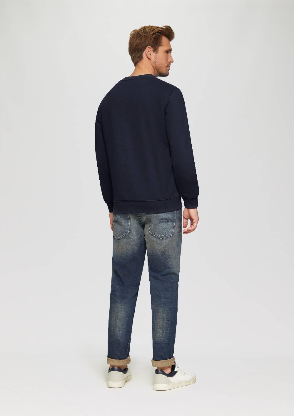 S.Oliver Sweatshirt Mit Stickerei Aus Weichem Baumwollmix