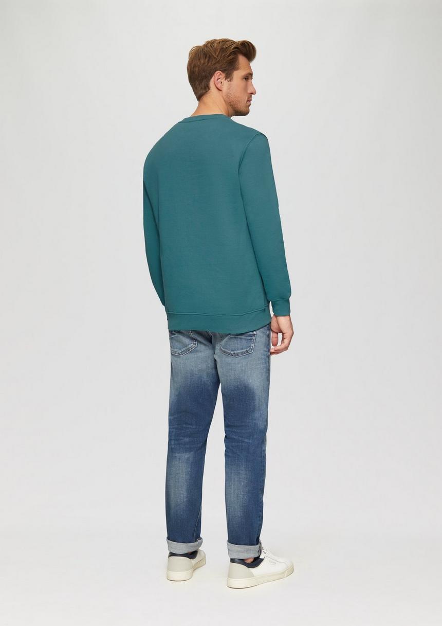 S.Oliver Sweatshirt Mit Stickerei Aus Weichem Baumwollmix