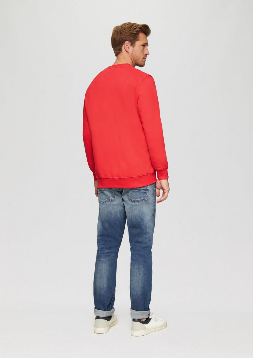 S.Oliver Sweatshirt Mit Stickerei Aus Weichem Baumwollmix