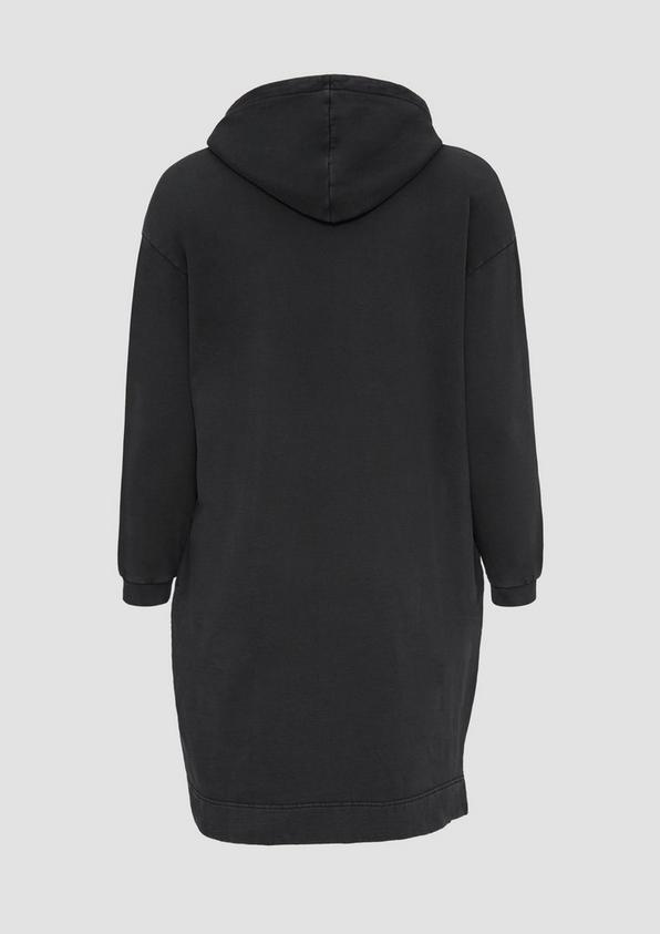 S.Oliver Sweatshirtkleid mit Kapuze und Eingrifftaschen