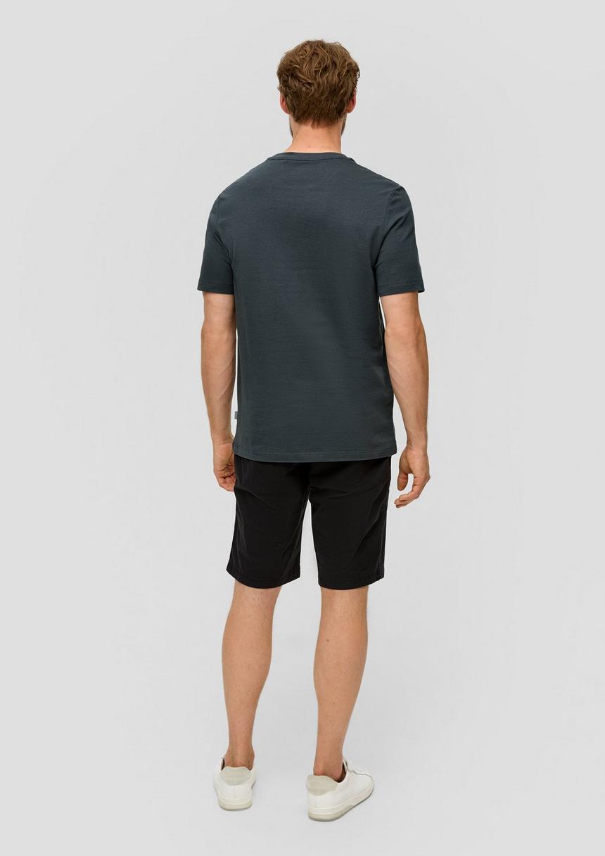 S.Oliver T-Shirt Aus Baumwoll-Jersey Mit Frontprint