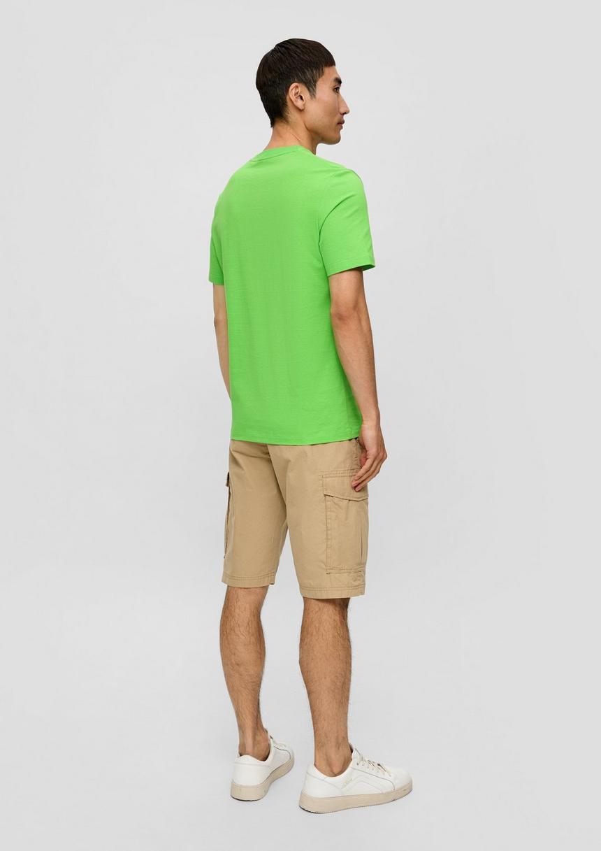S.Oliver T-Shirt Aus Baumwoll-Jersey Mit Frontprint