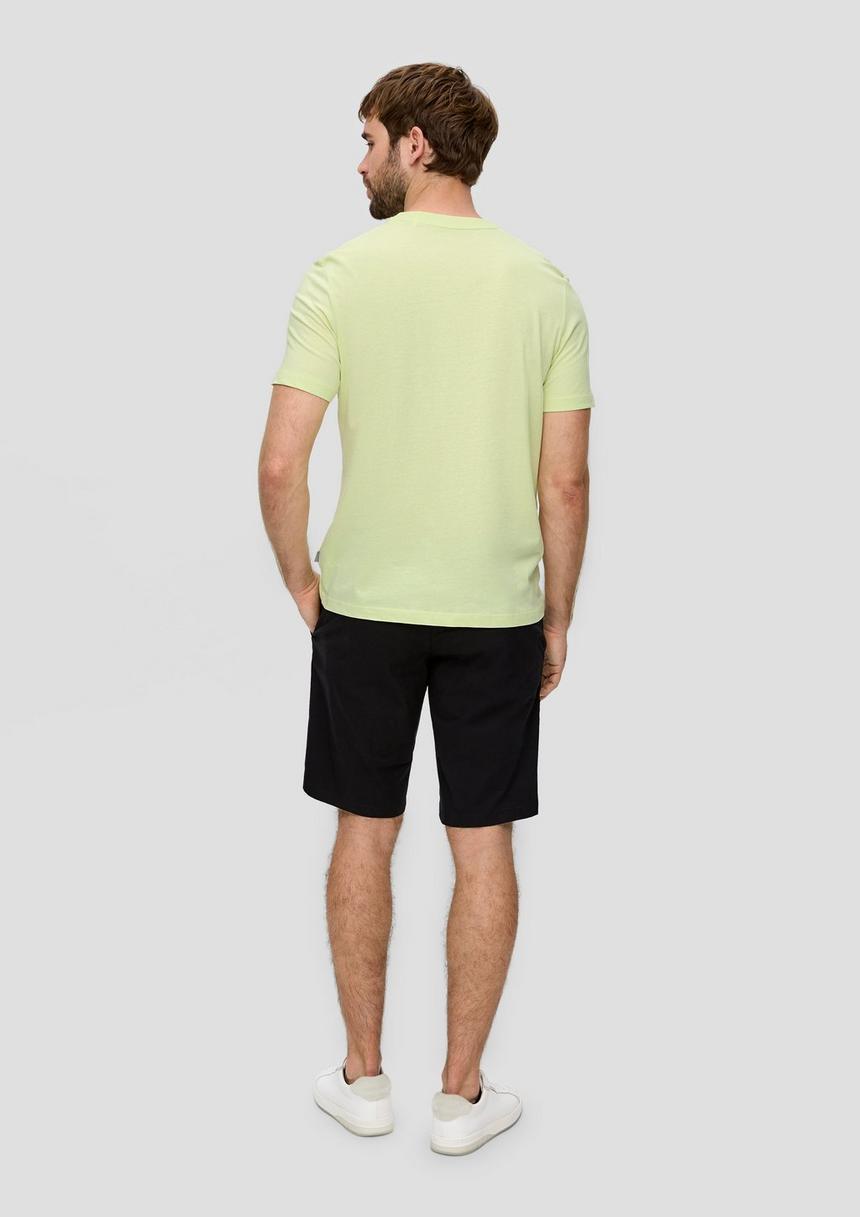 S.Oliver T-Shirt Aus Baumwoll-Jersey Mit Frontprint