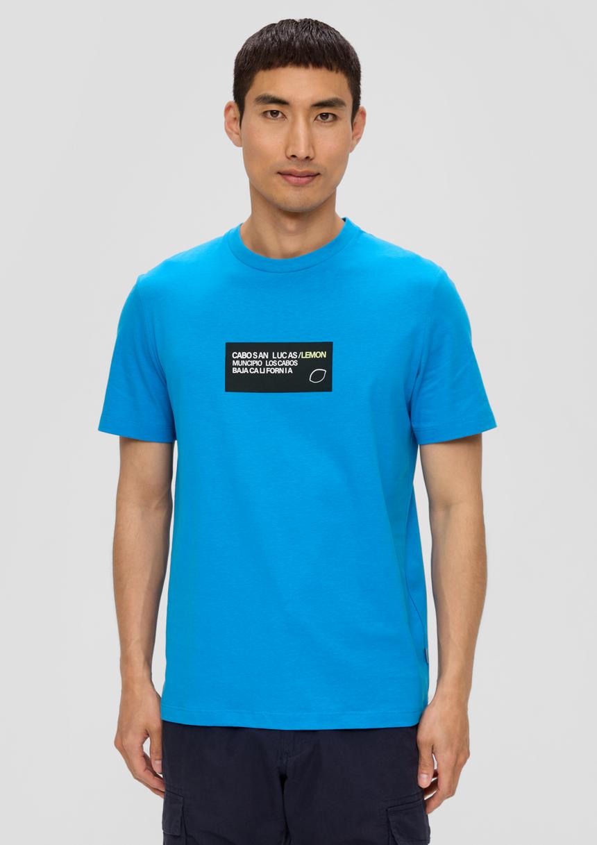 S.Oliver T-Shirt aus Baumwoll-Jersey mit Frontprint